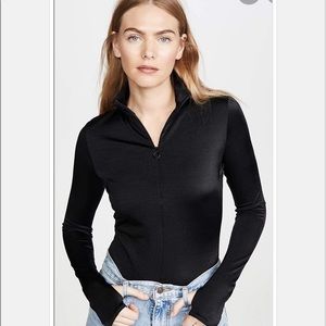 Wolford NWT Shimmering Glass String Body - Black